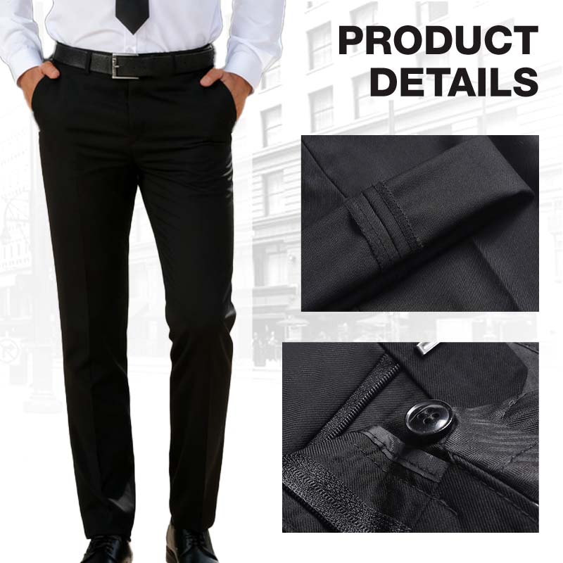 ✨ LIMITED-TIME 50% RABATT! 👔 Herren-Anzughose in klassischer Passform, leicht, lässig, mit Stretchanteil