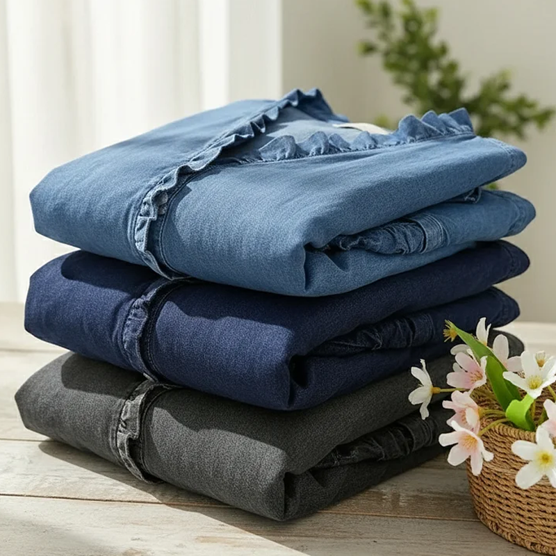 🌞Frühlingserwachen: 50% Rabatt!👕Damen Bluse mit Rüschen-V-Ausschnitt und High-Low-Saum