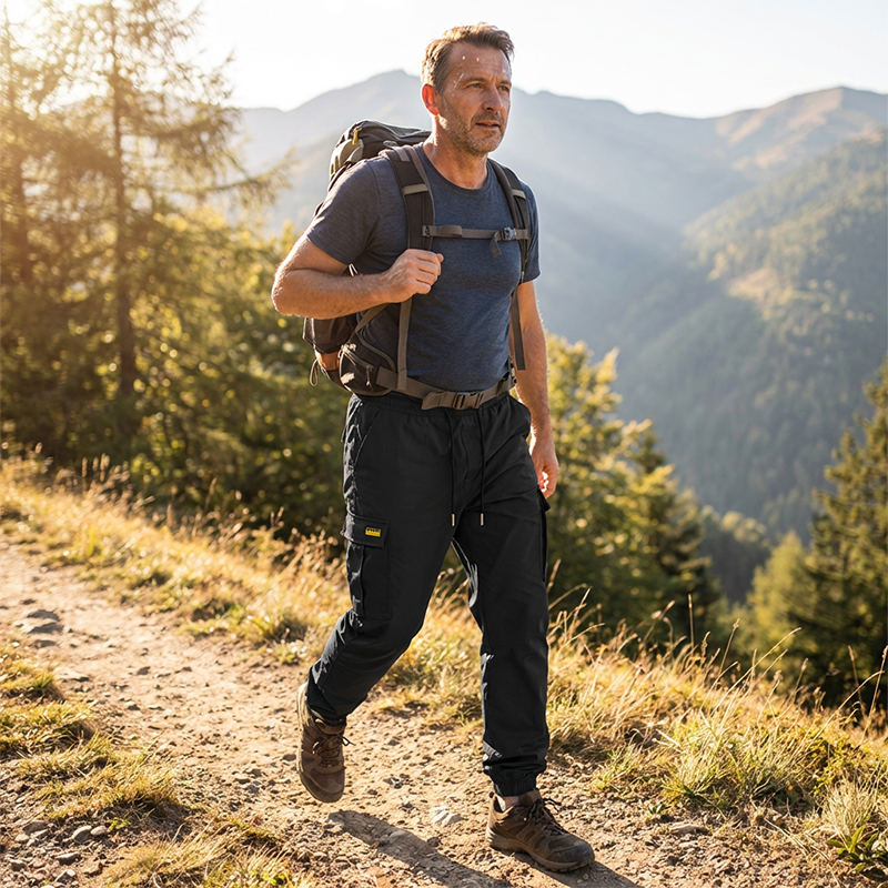 🌞 Sommerneuheiten – Jetzt bis zu 50% sparen! 💰 Lässige Cargohose für Herren mit Kordelzug