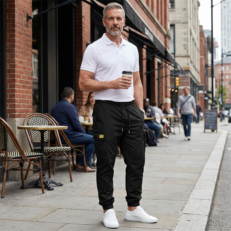 🌞 Sommerneuheiten – Jetzt bis zu 50% sparen! 💰 Lässige Cargohose für Herren mit Kordelzug
