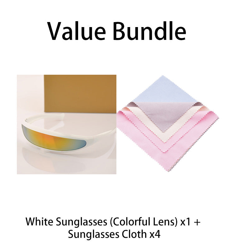 ⏳Letzter Tag: 50 % Rabatt!🔥Leichte, futuristische Shield-Sonnenbrille