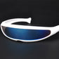 ⏳Letzter Tag: 50 % Rabatt!🔥Leichte, futuristische Shield-Sonnenbrille