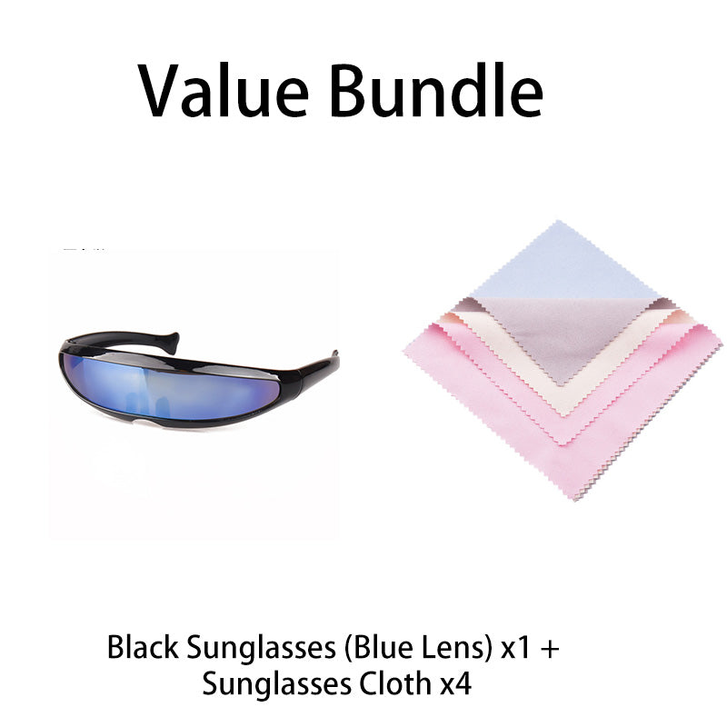 ⏳Letzter Tag: 50 % Rabatt!🔥Leichte, futuristische Shield-Sonnenbrille