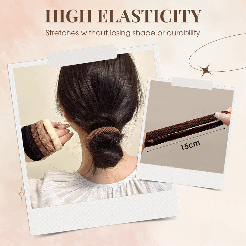 🔥2+1 GRATIS! Hochwertiges, breites Elastik-Haargummi – Komfortabel & Schonend 💖