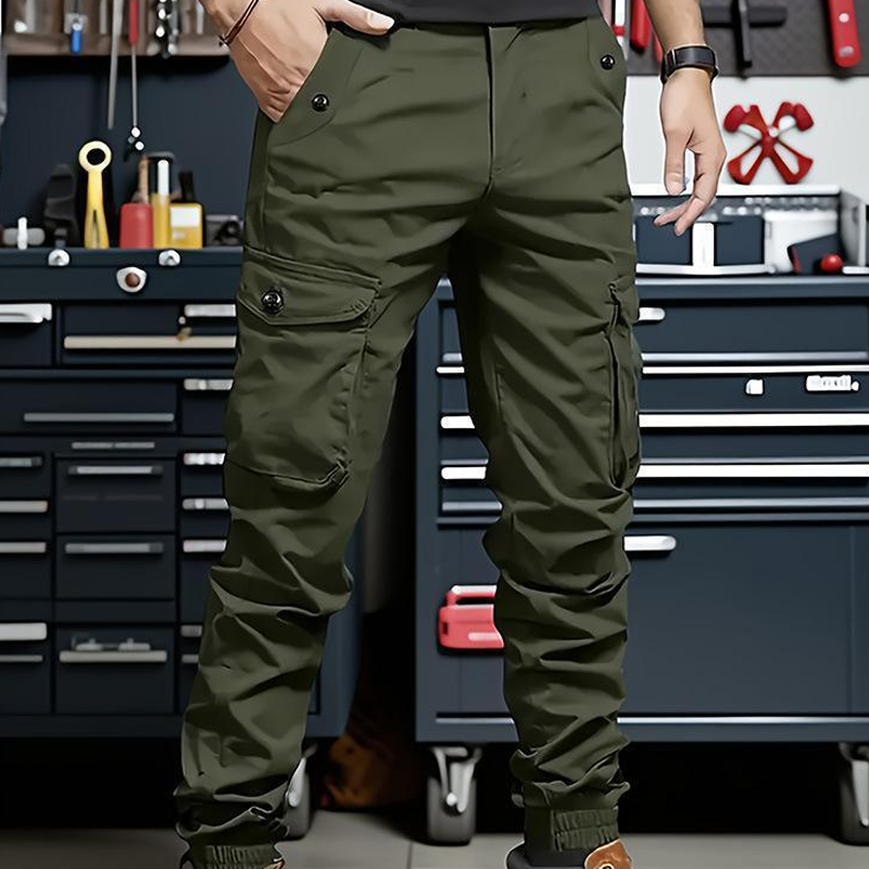 👖 50% RABATT! 🏞️ Robuste Cargohosen Jogger für Herren – Mehrere Taschen, Bequeme Passform & Perfekt Für Outdoor & Freizeit 🔥