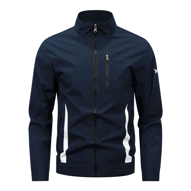 🙌 70% WiederkaufquoteHerren Freizeitjacke mit Stehkragen und Reißverschluss