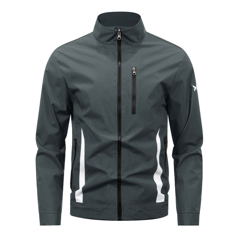 🙌 70% WiederkaufquoteHerren Freizeitjacke mit Stehkragen und Reißverschluss