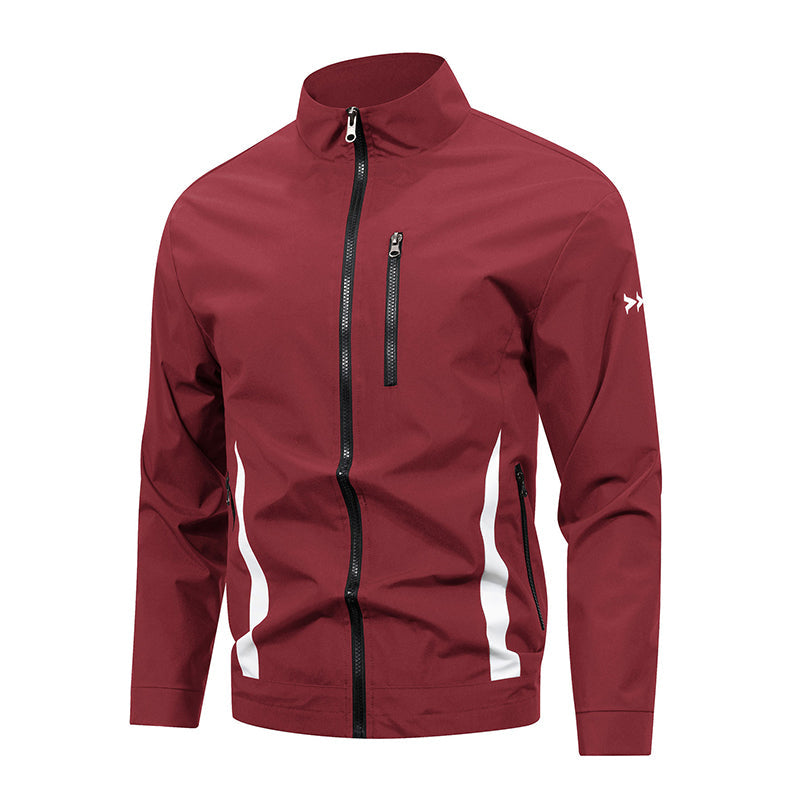 🙌 70% WiederkaufquoteHerren Freizeitjacke mit Stehkragen und Reißverschluss