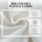 Lässige Herren-Shorts aus Waffelstrick mit Kordelzug