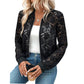 ✨ Neuheiten & Sonderangebote! Leichte Damenjacke aus Spitze mit Reißverschluss – feminin, luftig & vielseitig – perfekt für warme Tage, Strand & Freizeit – ideal für Layering