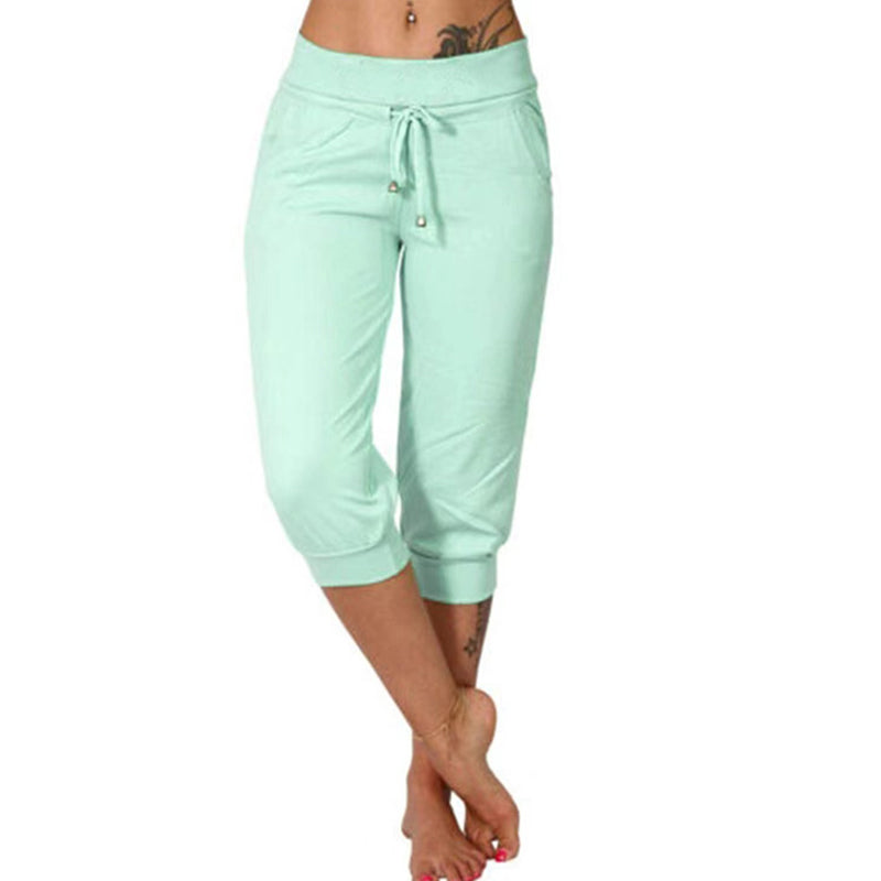 Kurze Jogginghose mit Kordelzug in der Taille zum Entspannen