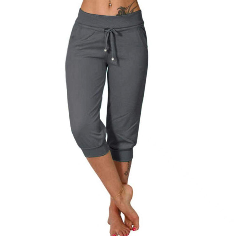 Kurze Jogginghose mit Kordelzug in der Taille zum Entspannen