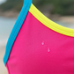 Damen gepolstertes bügelfreies Sport-Bikini-Set (2 Teile)