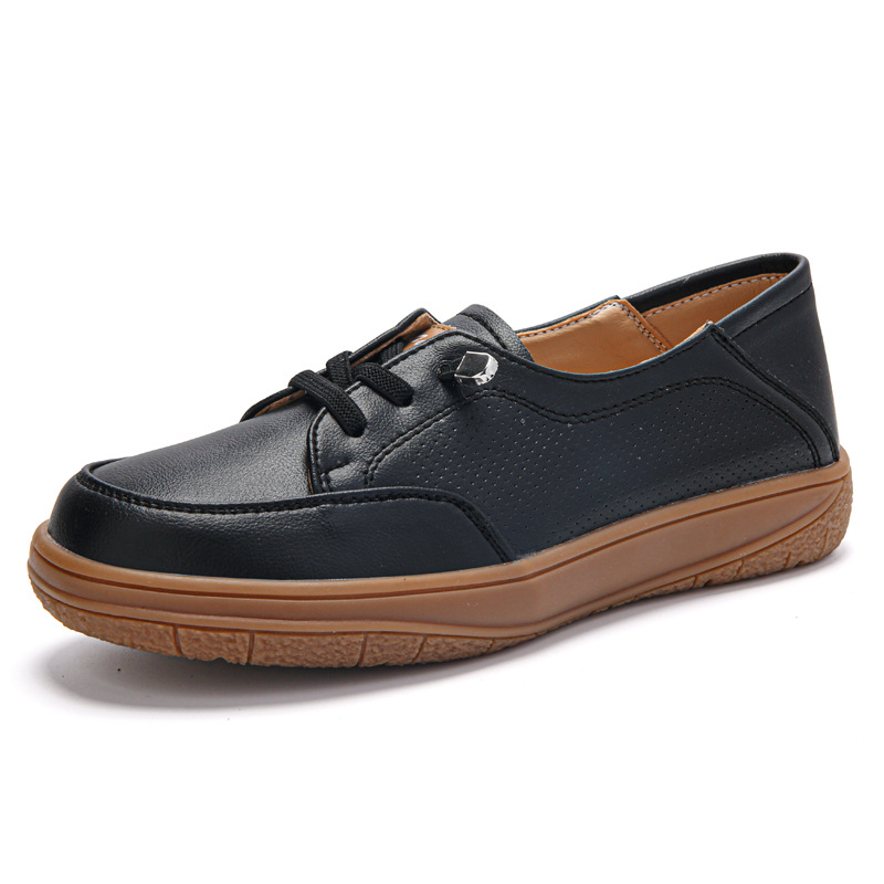 Damen Weiche Sohle Schnürschuhe für den Alltag