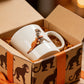 Lustige Affe Keramikbecher - Humorvolles Geschenk