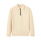 Herren Waffelstrick-Set: Sweatshirt & Hose mit geradem Bein