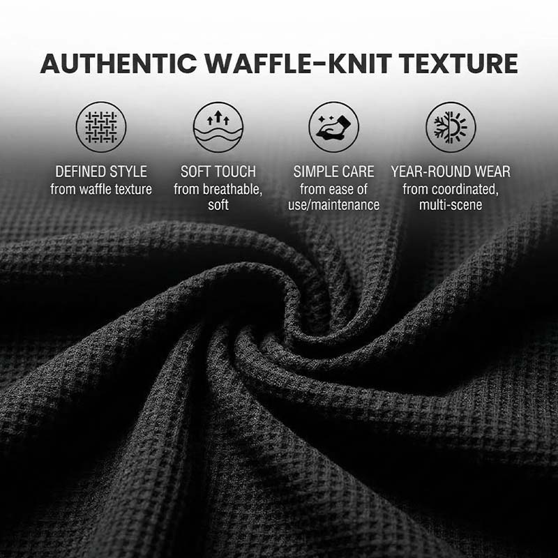 Set aus kurzärmeligem Oberteil und Hose aus Waffelpiqué für Herren
