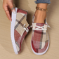Runde Zehen Flache Schnür-Sneaker für den Alltag