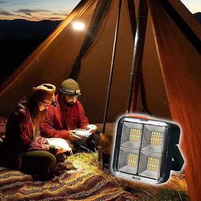 💡 KAUFE 2, ERHALTE 1 GRATIS! ☀️ Tragbare Solar-Arbeitsleuchte mit 4 Modi – Hell, Sparsam, Notlicht & Dämmerungssensor Für Baustelle, Werkstatt & Camping 🔄