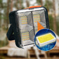 💡 KAUFE 2, ERHALTE 1 GRATIS! ☀️ Tragbare Solar-Arbeitsleuchte mit 4 Modi – Hell, Sparsam, Notlicht & Dämmerungssensor Für Baustelle, Werkstatt & Camping 🔄