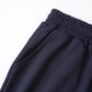 Herren Strick-Shorts mit Kordelzug und geometrischem Saum
