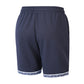 Herren Strick-Shorts mit Kordelzug und geometrischem Saum