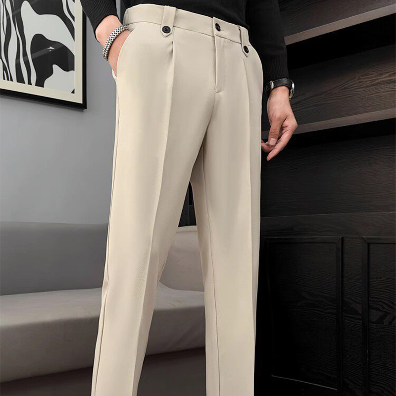 🔥 50% Rabatt! Slim-Fit Herren-Businesshose mit geradem Bein