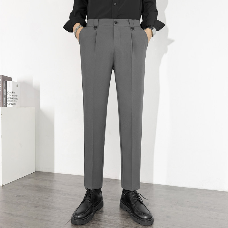 🔥 50% Rabatt! Slim-Fit Herren-Businesshose mit geradem Bein