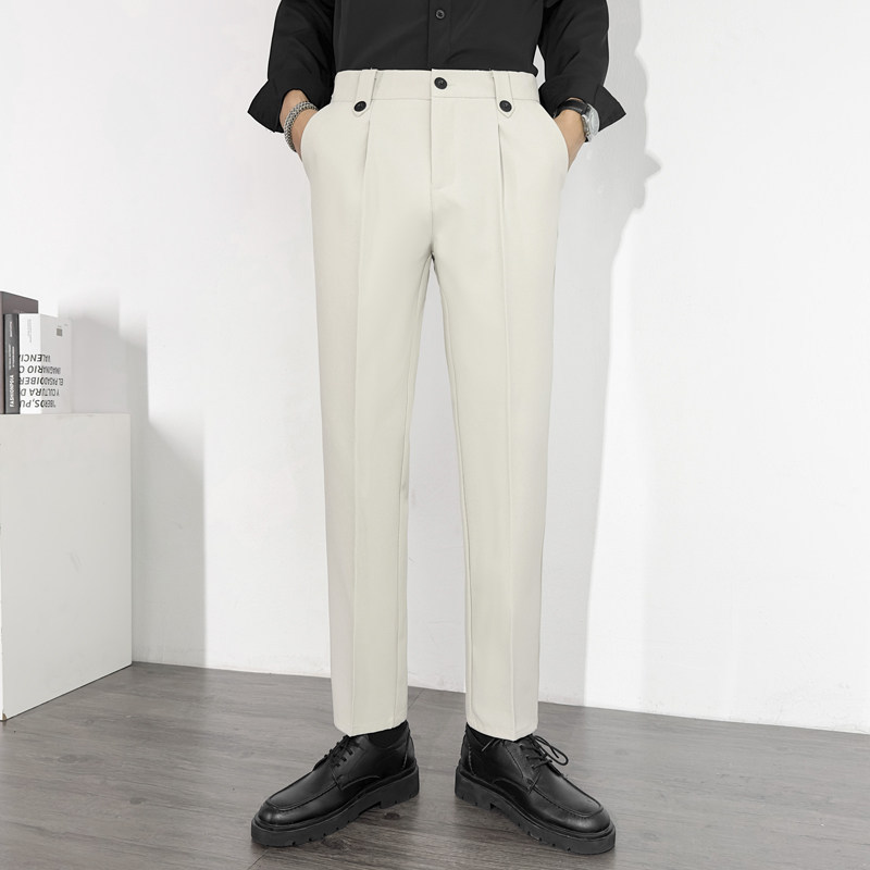 🔥 50% Rabatt! Slim-Fit Herren-Businesshose mit geradem Bein