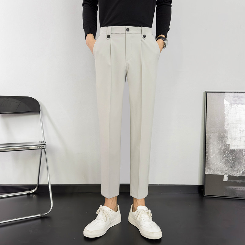 🔥 50% Rabatt! Slim-Fit Herren-Businesshose mit geradem Bein