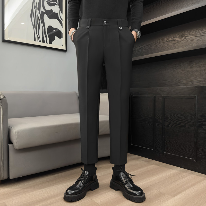 🔥 50% Rabatt! Slim-Fit Herren-Businesshose mit geradem Bein