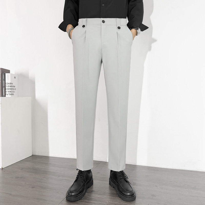 🔥 50% Rabatt! Slim-Fit Herren-Businesshose mit geradem Bein