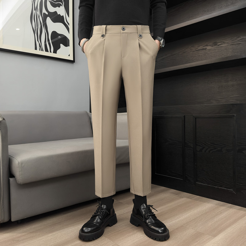 🔥 50% Rabatt! Slim-Fit Herren-Businesshose mit geradem Bein