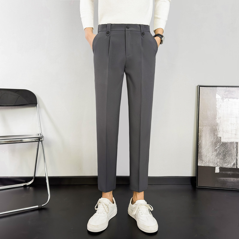 🔥 50% Rabatt! Slim-Fit Herren-Businesshose mit geradem Bein