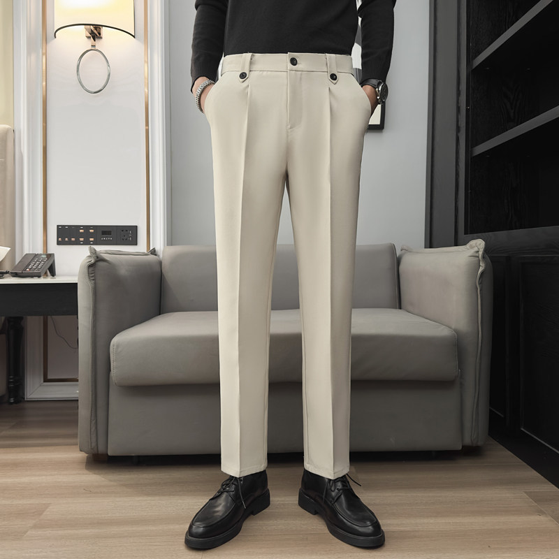 🔥 50% Rabatt! Slim-Fit Herren-Businesshose mit geradem Bein