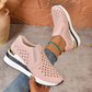 👟 Damen Slip-On Keil-Sneaker mit Cut-Out-Design GRÖSSENTABELLE
