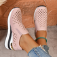👟 Damen Slip-On Keil-Sneaker mit Cut-Out-Design GRÖSSENTABELLE