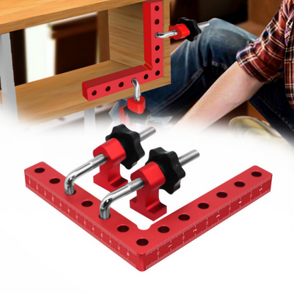 🔧 90° Positionierwinkel & Rechtwinkel-Klemmen Set