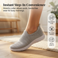 Damen atmungsaktive Mesh-Slip-On-Schuhe