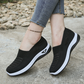 Damen atmungsaktive Mesh-Slip-On-Schuhe
