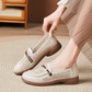 👡 Damen Atmungsaktive Cutout-Leder-Loafer 🌞 Genießen Sie Komfort & Stil 🌞