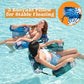 💎 -50% AUFBLASBARER POOLSESSEL! 💎 Tropisches Blätterdesign, Inkl. Pumpe & Ultraleicht – Ihr Sommer-Highlight