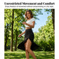 🌞Frühlingserwachen: 50% Rabatt!🌸Figurschmeichelnder High-Waist Rock mit Raffung – Von klassisch Schwarz bis Leo-Chic
