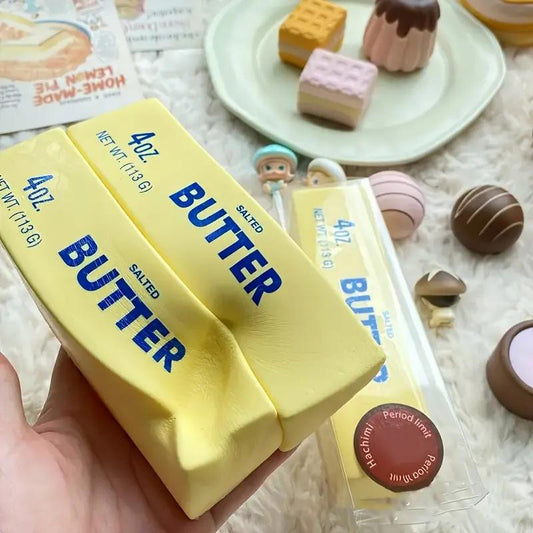 🧈 KAUFEN SIE 1, ERHALTEN SIE 1 GRATIS - SUPER WEICHER QUTSCHIGER BUTTERSTICK! 🧈 Bezauberndes Stressabbau-Spielzeug & Anti-Angst-Fidget ✨