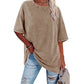 Oversize-T-Shirt für Damen im Washed-Vintage-Look