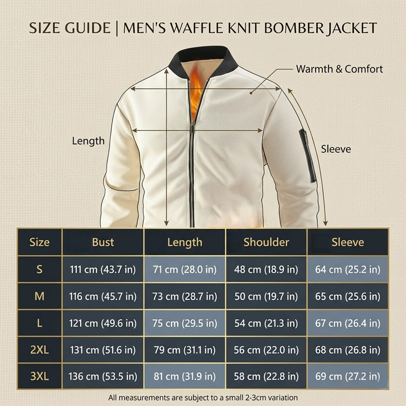 🔥 Lässige Waffeljacke für Herren – atmungsaktiv, elastisch, mit praktischen Ärmeltaschen✨