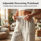 ✨Sommer-Sonderangebot 50% RABATT!🌸 Bequeme Freizeithose im Lounge-Stil – gestreiftes Muster, elastischer Bund, perfekt für Zuhause, Strand oder Urlaub, kombinierbar mit vielen Oberteilen 👖
