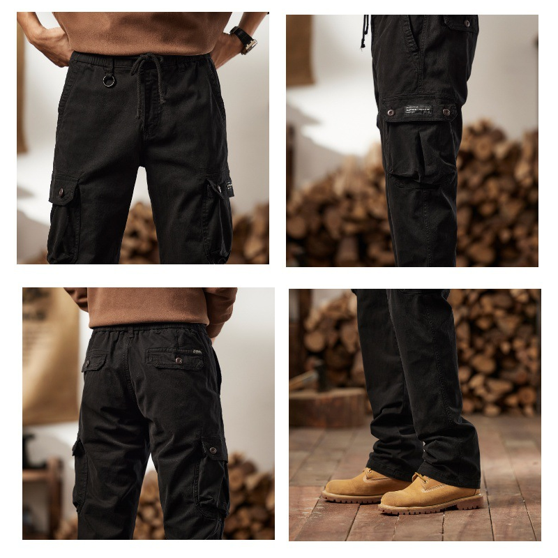 🔥Beliebtes Produkt ！✨Herren Cargo-Taktikhose aus Baumwolle