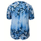 👚 58% RABATT! 🌸 Elegantes Damen-Kurzarmoberteil mit Blumendruck – Leichter Stoff, Romantisches Design & Perfekt Für Warme Tage ☀️
