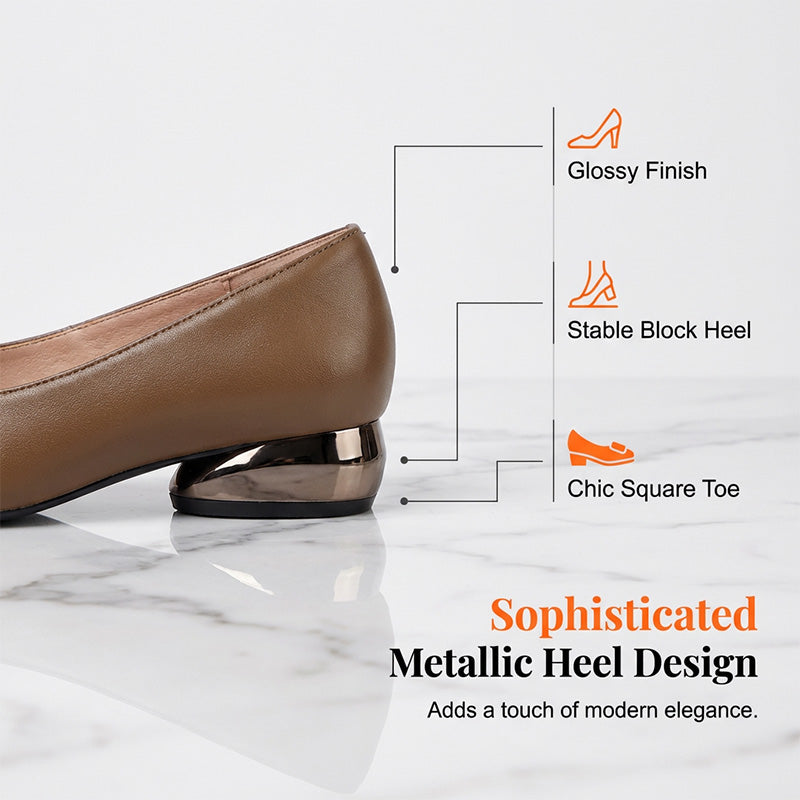 Leichte Loafer aus Kunstleder für Damen